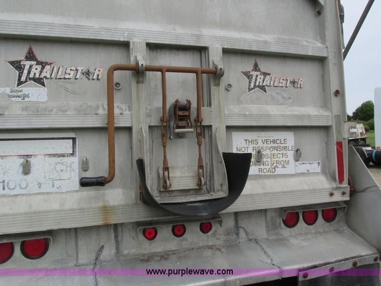 image for item I4178 1991 Trailstar aluminum end dump trailer