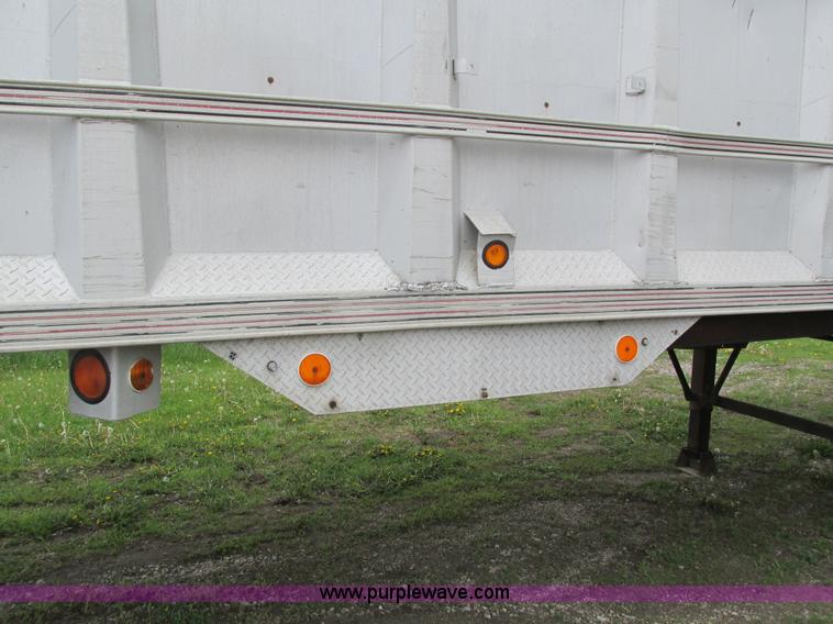 image for item I4178 1991 Trailstar aluminum end dump trailer