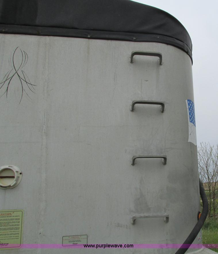 image for item I4178 1991 Trailstar aluminum end dump trailer