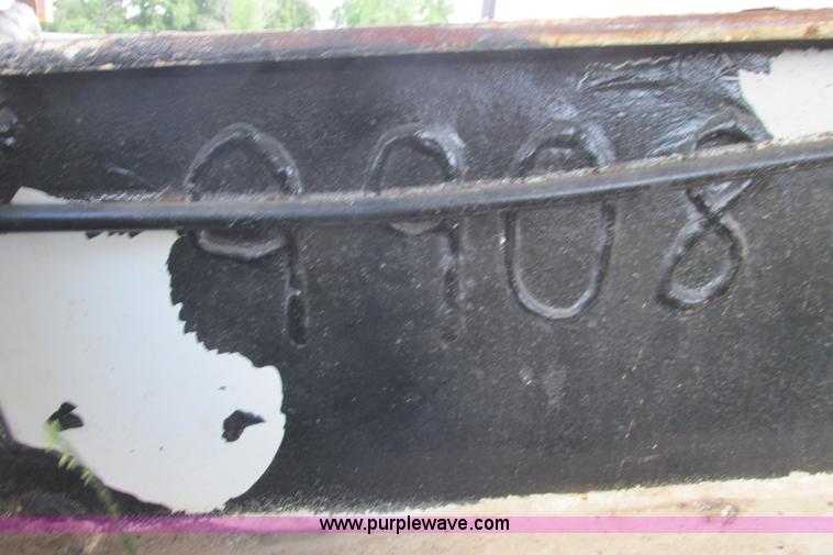 image for item I9636 1997 Trail King TKT32 tilt deck flatbed trailer