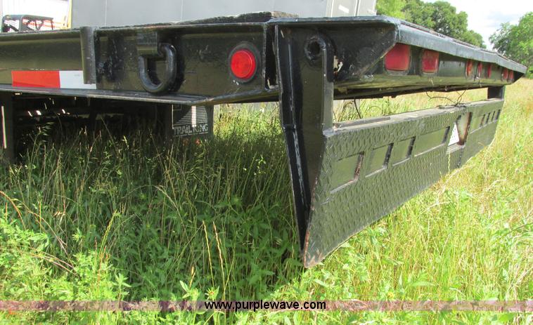 image for item I9636 1997 Trail King TKT32 tilt deck flatbed trailer