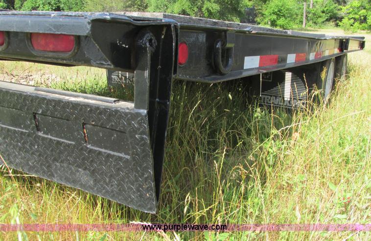 image for item I9636 1997 Trail King TKT32 tilt deck flatbed trailer