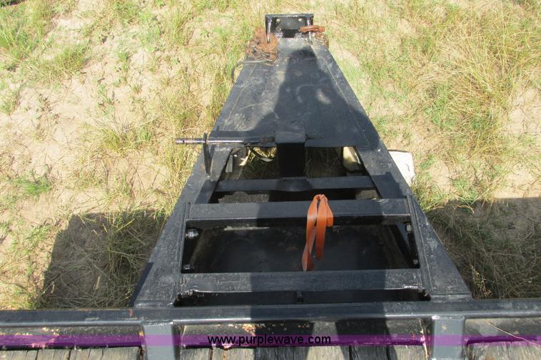 image for item I9636 1997 Trail King TKT32 tilt deck flatbed trailer