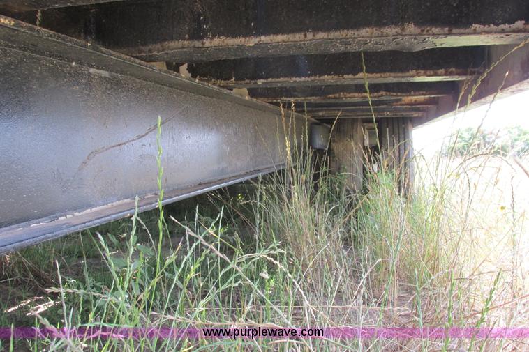 image for item I9636 1997 Trail King TKT32 tilt deck flatbed trailer