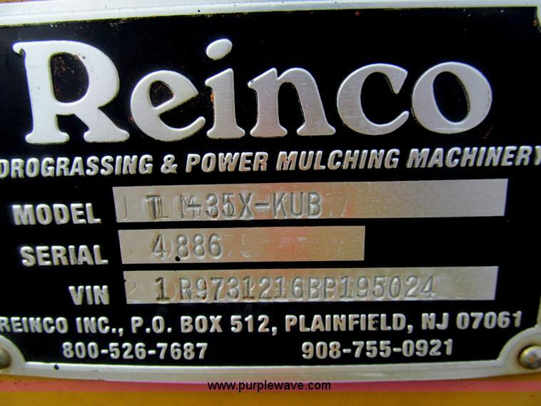 image for item AQ9815 2011 Reinco TM35XKUB straw blower