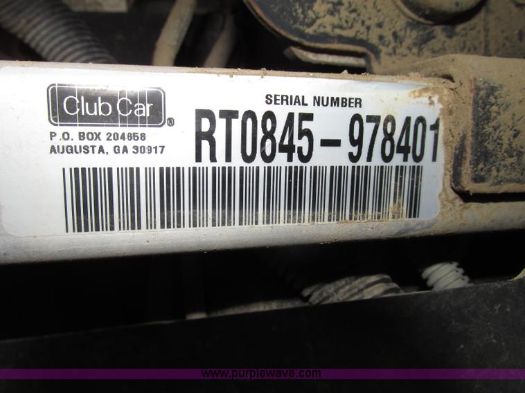 image for item F7404 2008 Club Car XRT 1550G utility vehicle