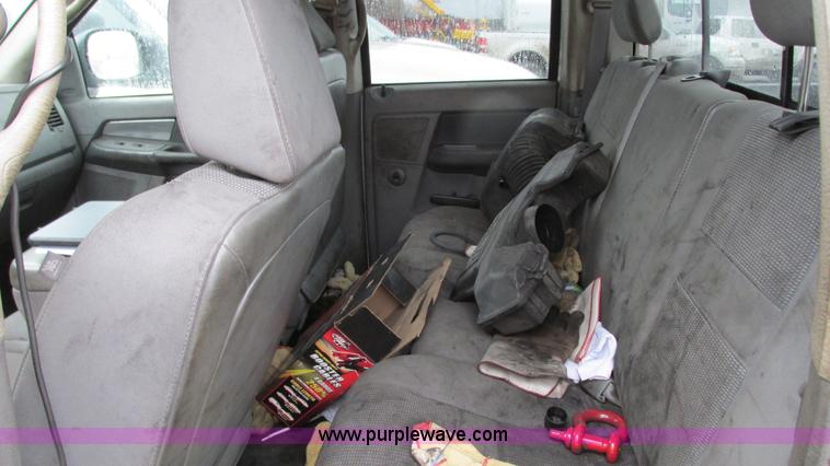 image for item G9116 2008 Dodge Ram 1500 Quad CAb pickup truck