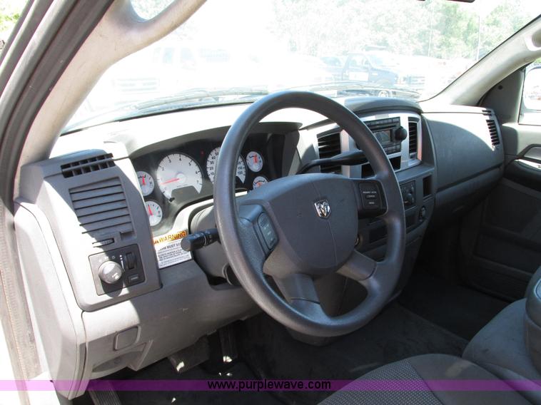 image for item G9119 2008 Dodge Ram 1500 Quad Cab pickup truck