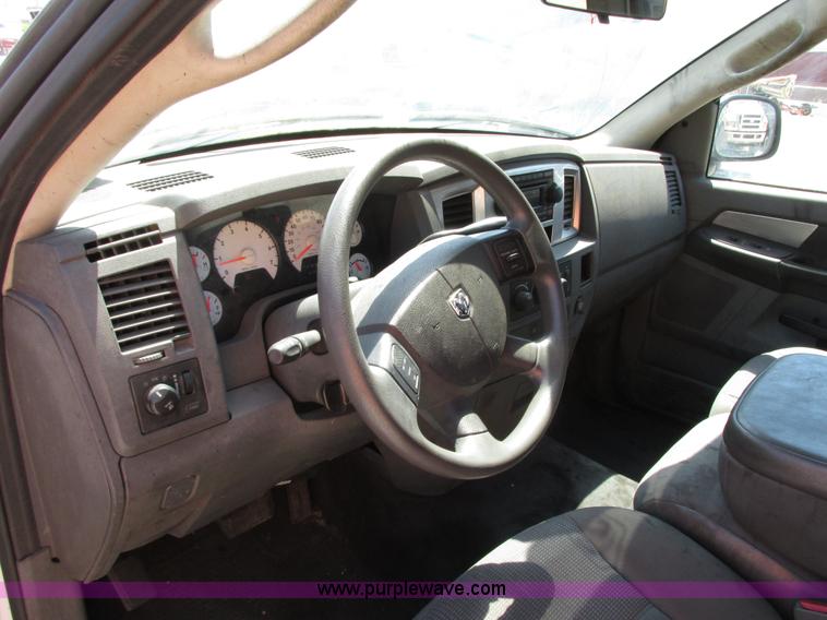 image for item G9120 2008 Dodge Ram 1500 Quad Cab pickup truck