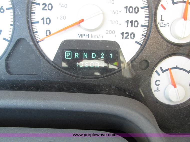 image for item G9120 2008 Dodge Ram 1500 Quad Cab pickup truck