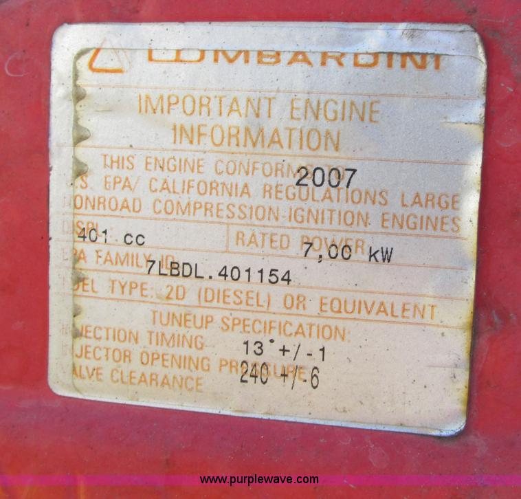 image for item G9124 2006 Ford F550 service truck with crane