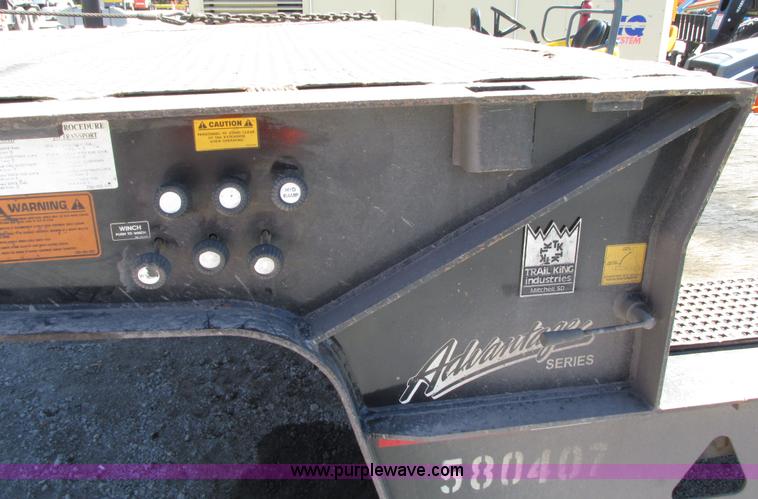 image for item G9125 2006 Trail King TK70HT-482 equipment trailer