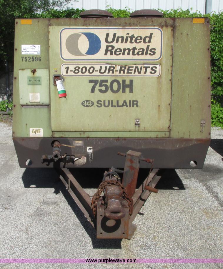 image for item G9126 2005 Sullair 750HDTQ air compressor
