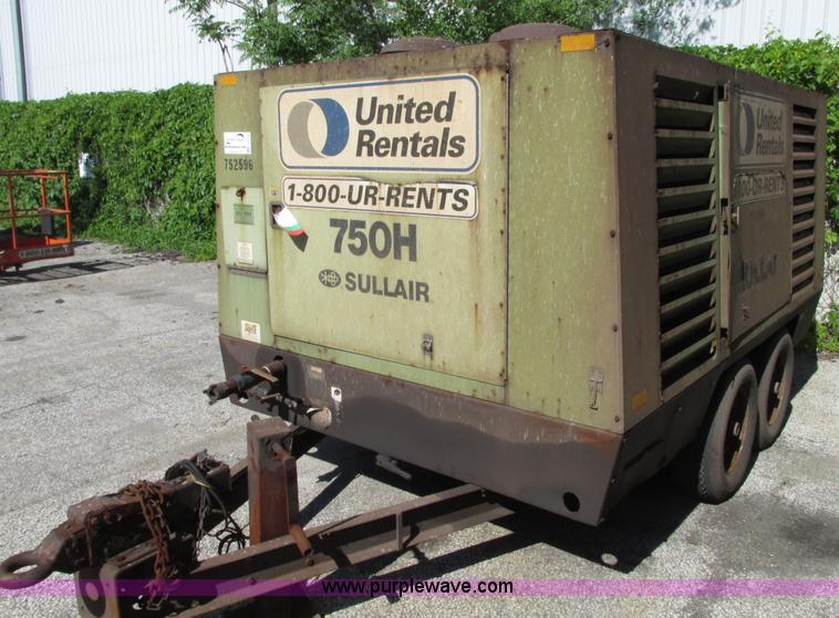 image for item G9126 2005 Sullair 750HDTQ air compressor