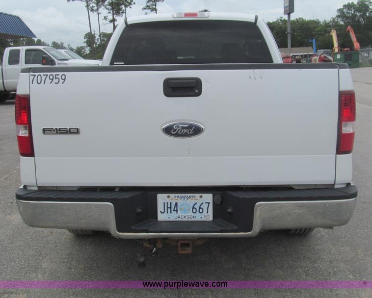 image for item H9000 2007 Ford F150 XLT SuperCab pickup truck