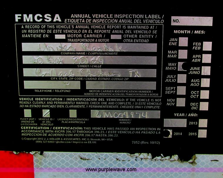 image for item I4172 2006 Trail King TK70HT-482 trailer