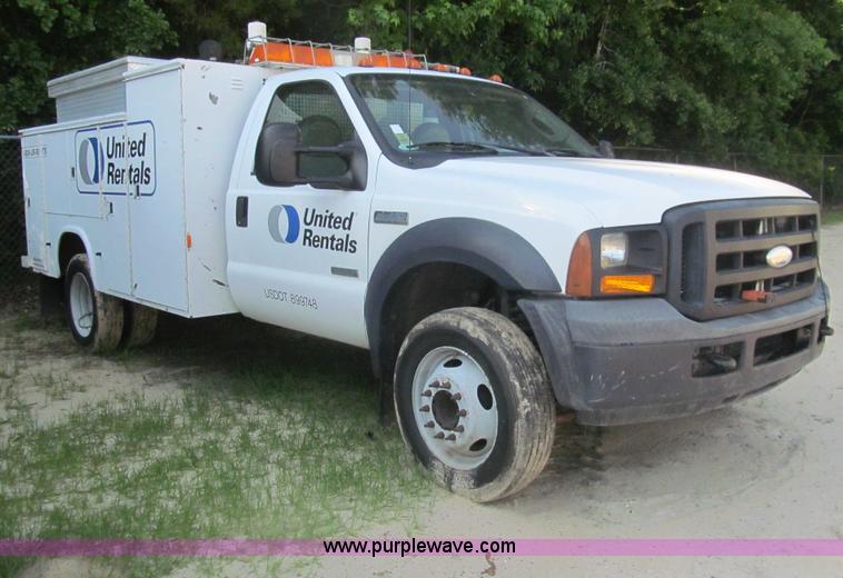 image for item I7011 2006 Ford F550 Super Duty XL service truck