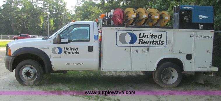 image for item I7011 2006 Ford F550 Super Duty XL service truck