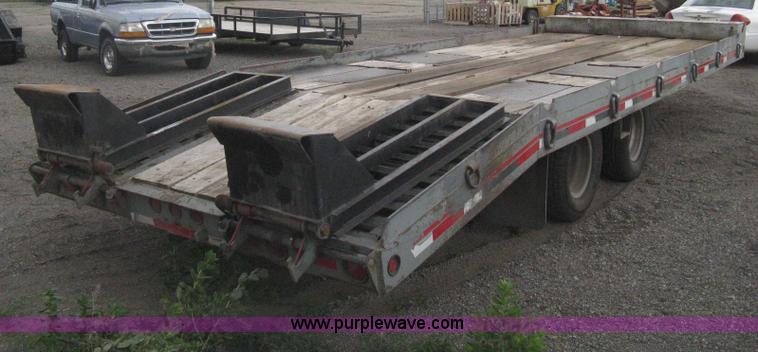 image for item AS9143 2000 Interstate 20DTA flatbed trailer