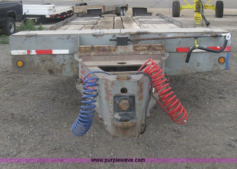 image for item AS9143 2000 Interstate 20DTA flatbed trailer