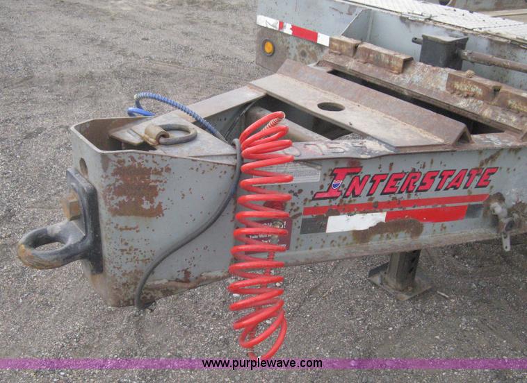 image for item AS9143 2000 Interstate 20DTA flatbed trailer