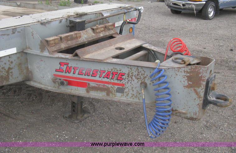 image for item AS9143 2000 Interstate 20DTA flatbed trailer