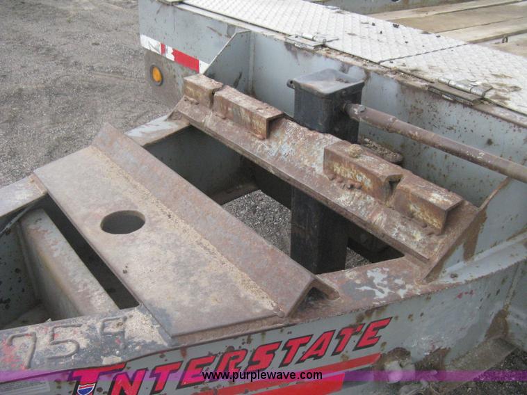 image for item AS9143 2000 Interstate 20DTA flatbed trailer