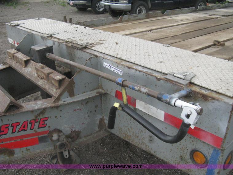 image for item AS9143 2000 Interstate 20DTA flatbed trailer