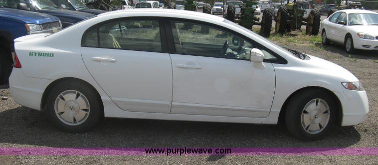 image for item AS9158 2008 Honda Civic Hybrid CVT AT-PZEV