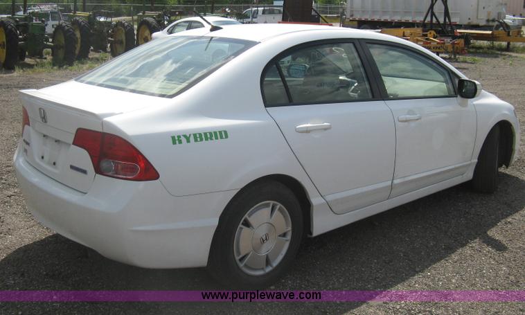 image for item AS9158 2008 Honda Civic Hybrid CVT AT-PZEV