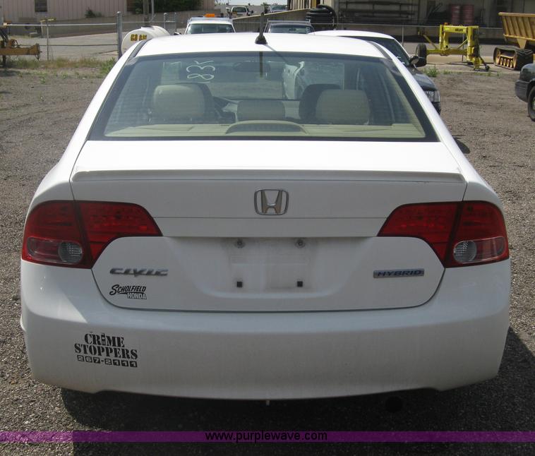 image for item AS9158 2008 Honda Civic Hybrid CVT AT-PZEV