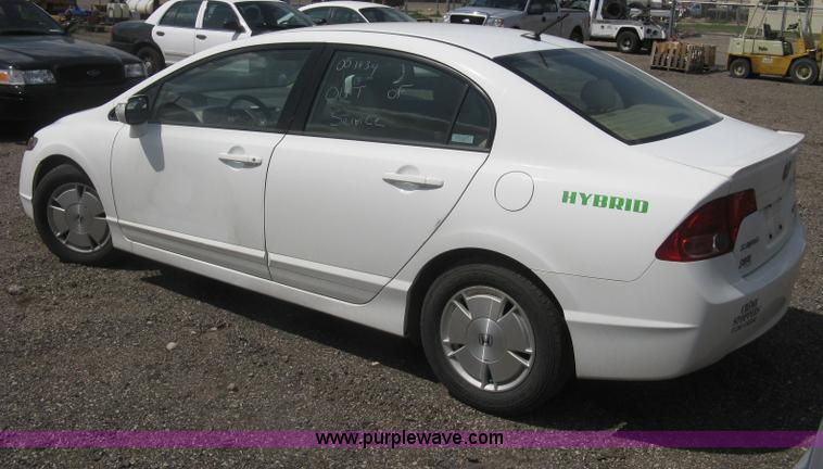 image for item AS9158 2008 Honda Civic Hybrid CVT AT-PZEV