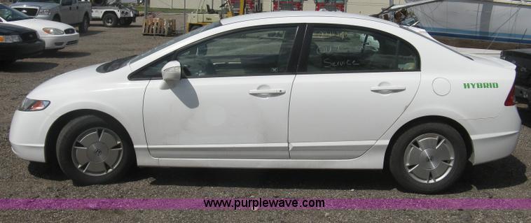 image for item AS9158 2008 Honda Civic Hybrid CVT AT-PZEV