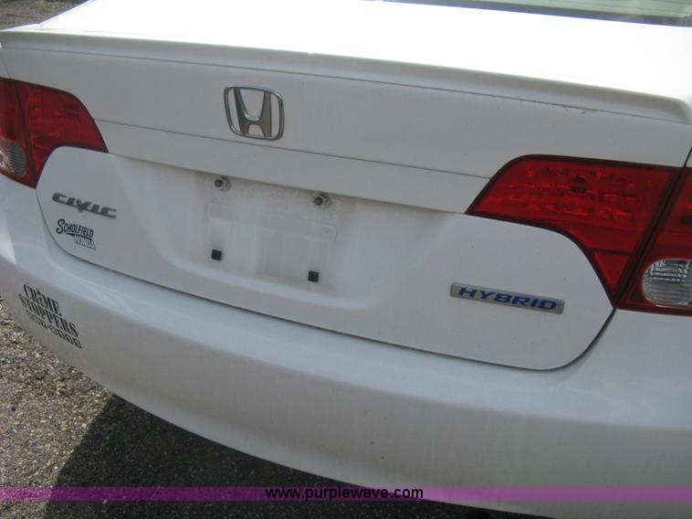image for item AS9158 2008 Honda Civic Hybrid CVT AT-PZEV