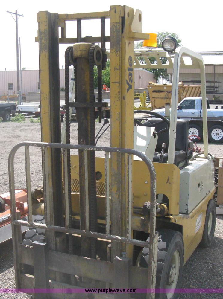 image for item AS9169 1980 Yale industrial forklift