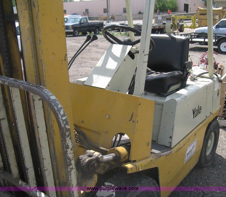 image for item AS9169 1980 Yale industrial forklift