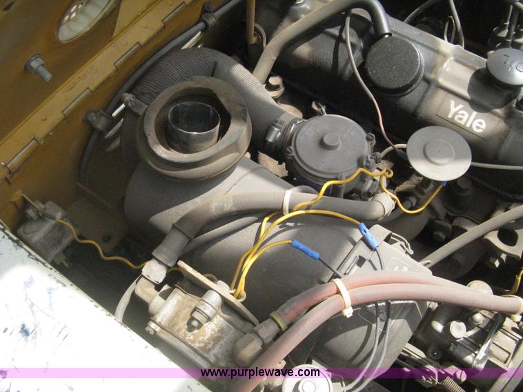 image for item AS9169 1980 Yale industrial forklift