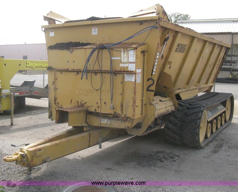 image for item AS9181 Knight 8040 Pro Twin Slinger slurry spreader