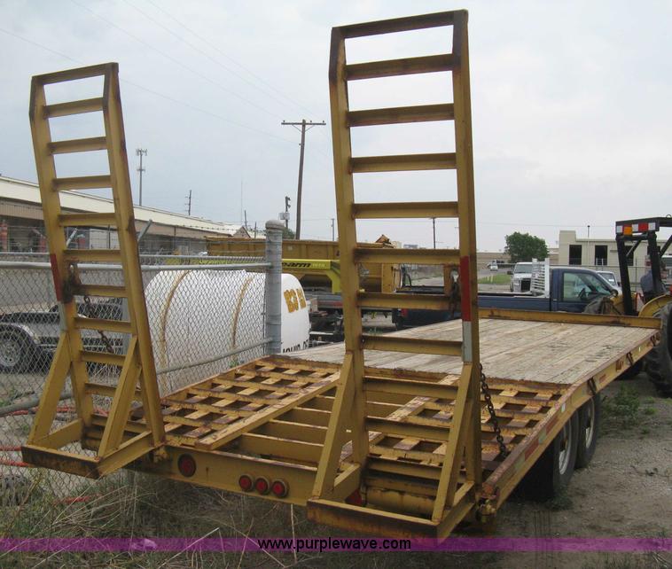 image for item AS9184 2002 Belshe FB-14 equipment trailer