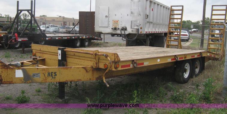 image for item AS9184 2002 Belshe FB-14 equipment trailer