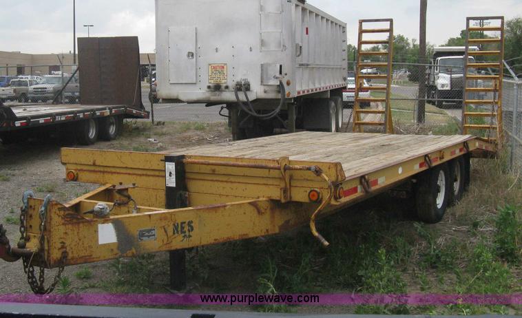 image for item AS9184 2002 Belshe FB-14 equipment trailer