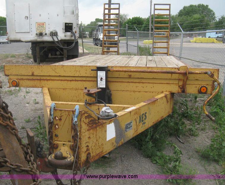 image for item AS9184 2002 Belshe FB-14 equipment trailer