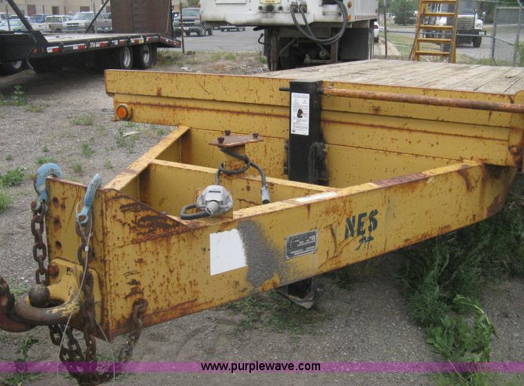 image for item AS9184 2002 Belshe FB-14 equipment trailer