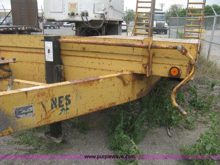 image for item AS9184 2002 Belshe FB-14 equipment trailer