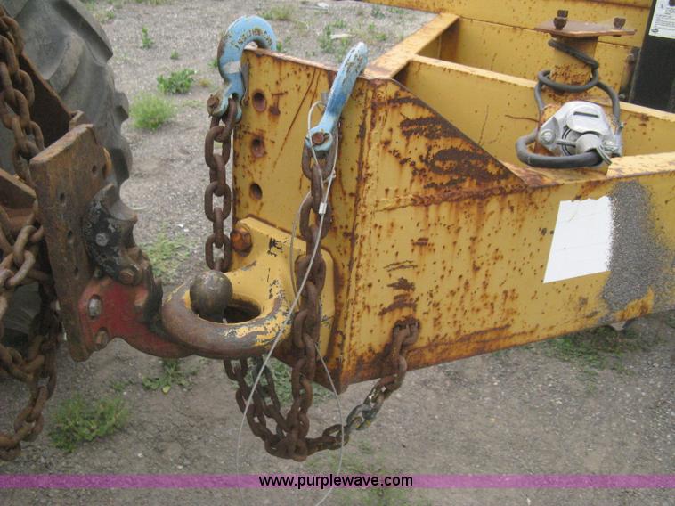 image for item AS9184 2002 Belshe FB-14 equipment trailer