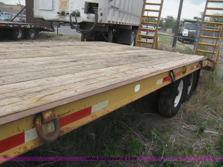 image for item AS9184 2002 Belshe FB-14 equipment trailer
