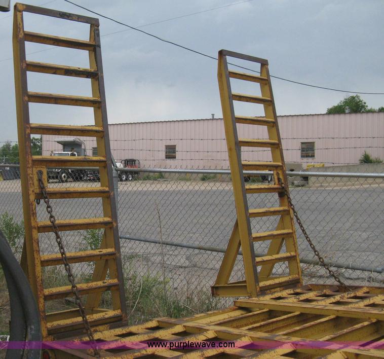 image for item AS9184 2002 Belshe FB-14 equipment trailer