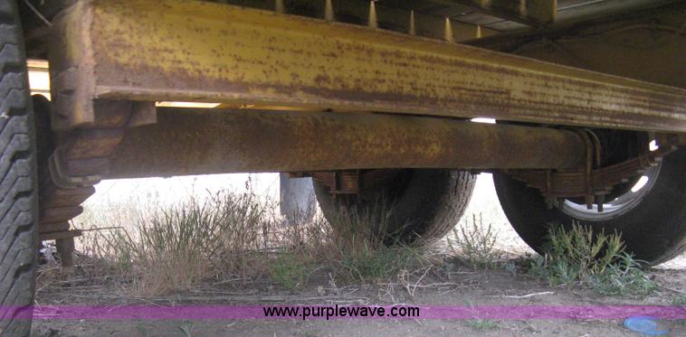 image for item AS9184 2002 Belshe FB-14 equipment trailer