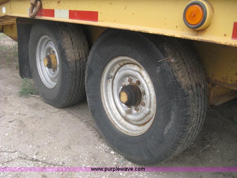image for item AS9184 2002 Belshe FB-14 equipment trailer