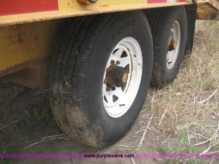 image for item AS9184 2002 Belshe FB-14 equipment trailer